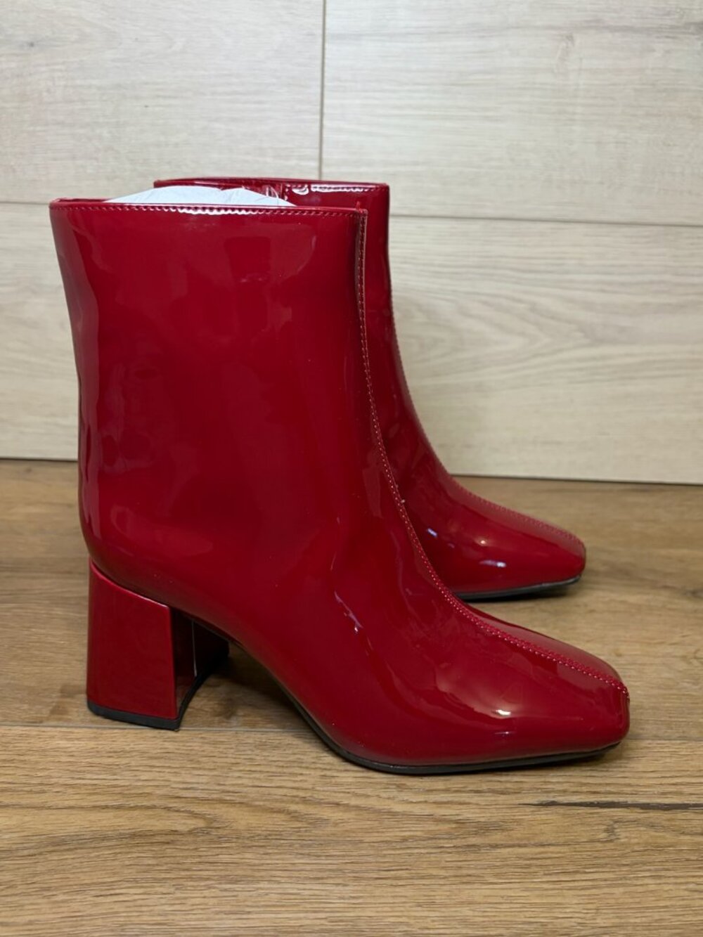 ON 34th Womens Margoep Rouge Alur Ankle Boots Red Size 5M